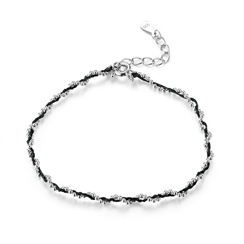 Compact Red String Bracelet