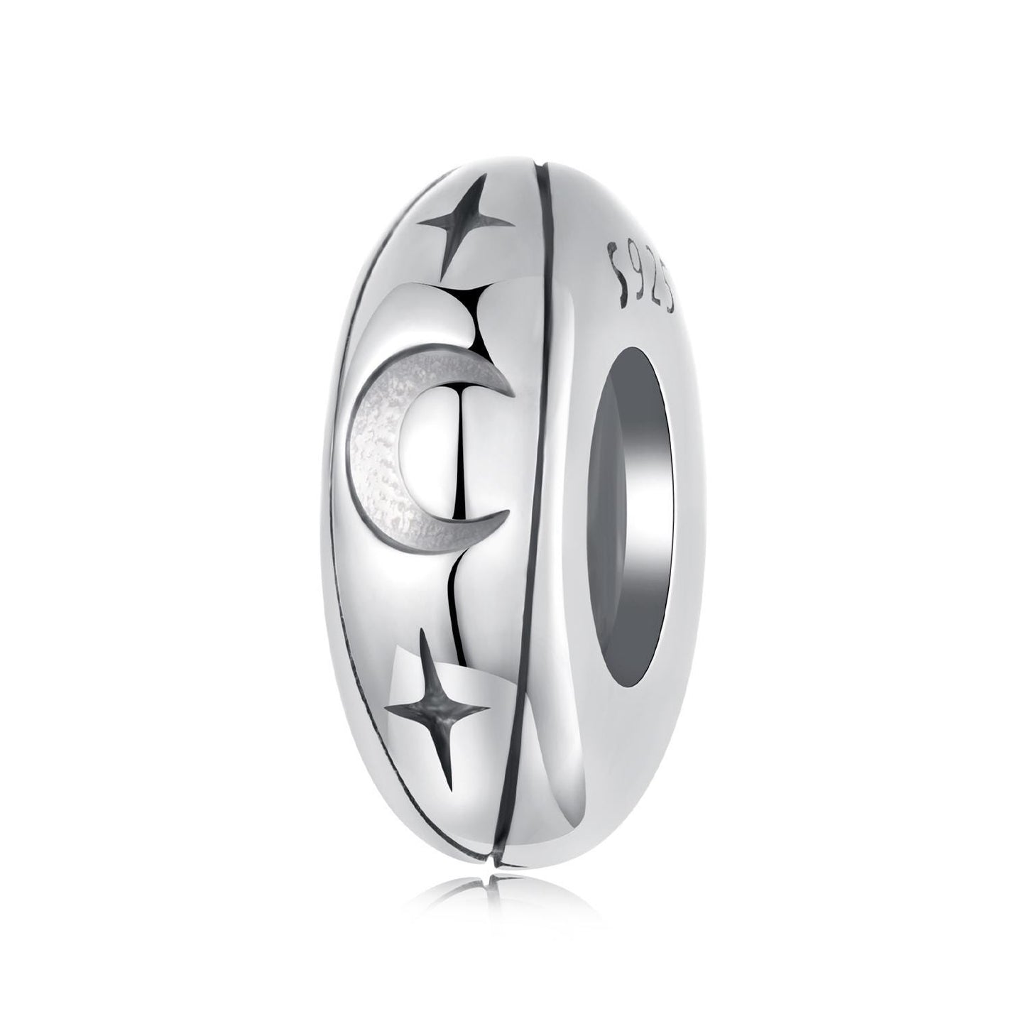 Star and Moon Silicone Spacer Beads Charm