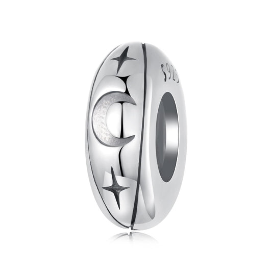 Star and Moon Silicone Spacer Beads Charm