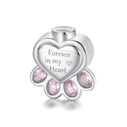 Pet Memorial Urn Ashes Pendant Charm
