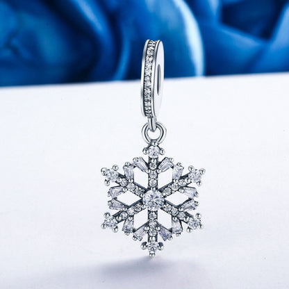 Christmas Theme Snowflakes Charm