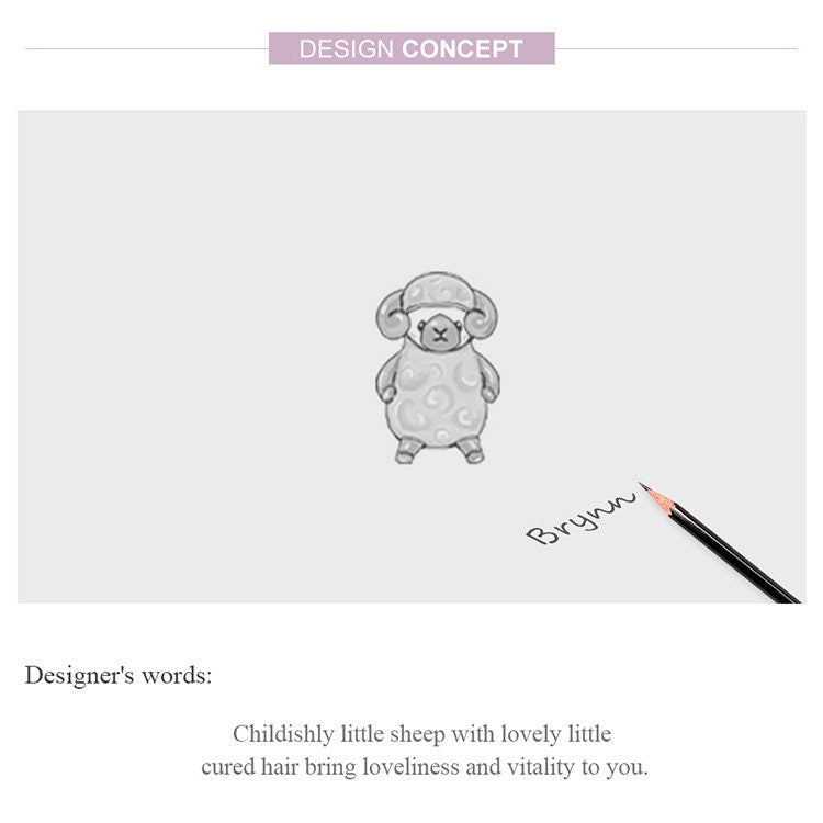 Little Sheep Charm