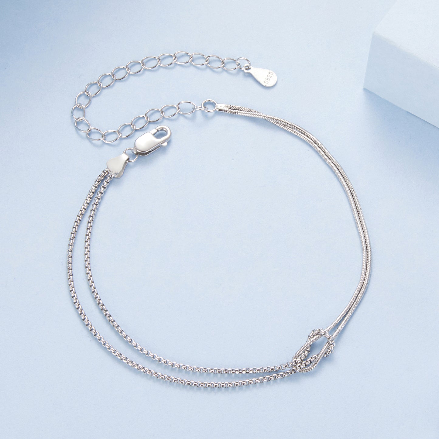 Interwoven Chain Bracelet