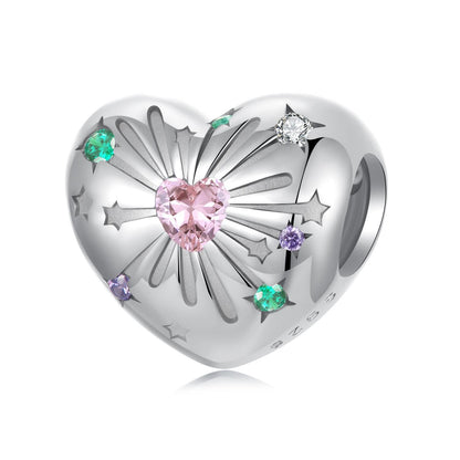 Dazzling Heart Charm