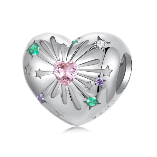 Dazzling Heart Charm