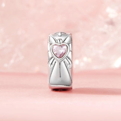 Heart Light Stopper Beads Charm