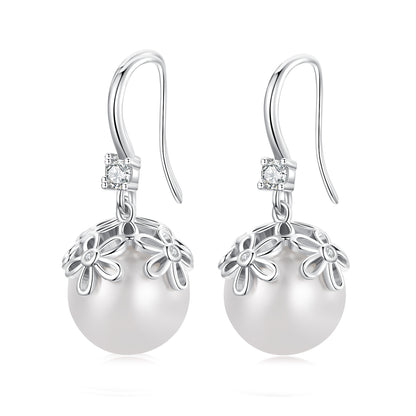 Pearl Hook Earrings