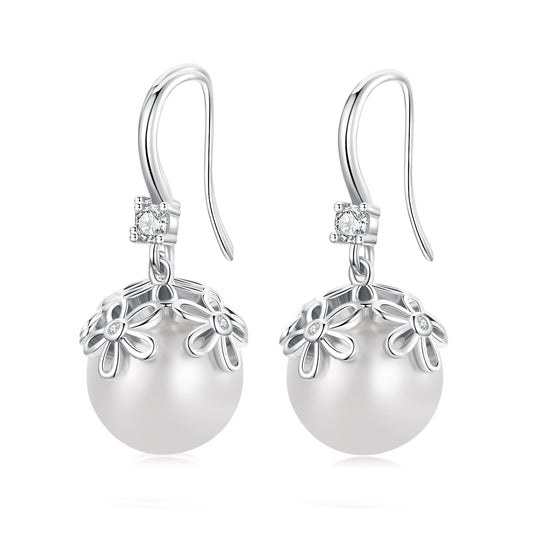 Pearl Hook Earrings