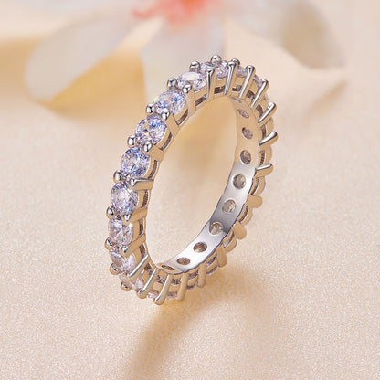 Dazzling Moissanite Ring