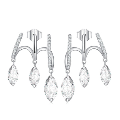 Multi-layer Tassel Drop Earrings