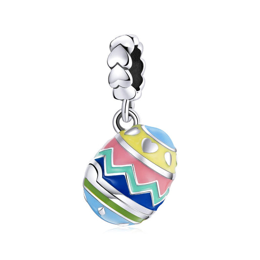 Easter Bracelet Charm Lucky Egg Charm
