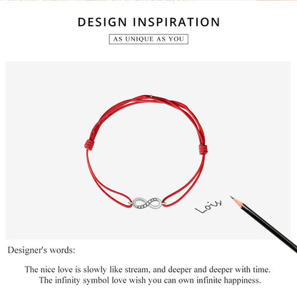 Eternal Symbol Cord Bracelet