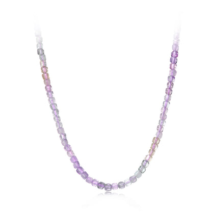 Fluorite Crystal Necklace