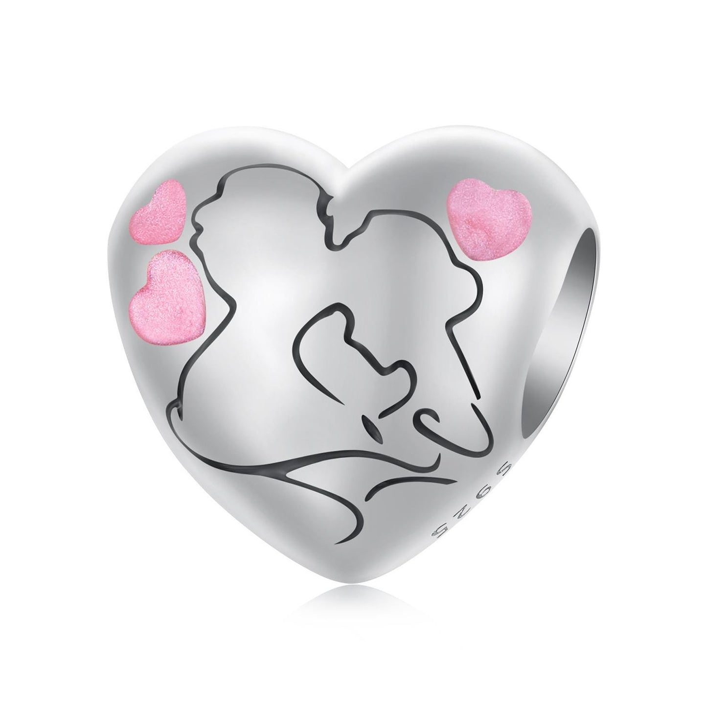 Kissing Heart Charm