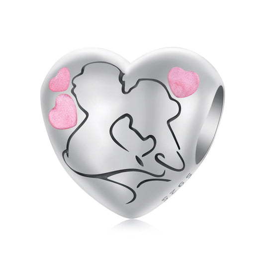 Kissing Heart Charm