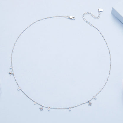 Starry Sky Fringe Necklace