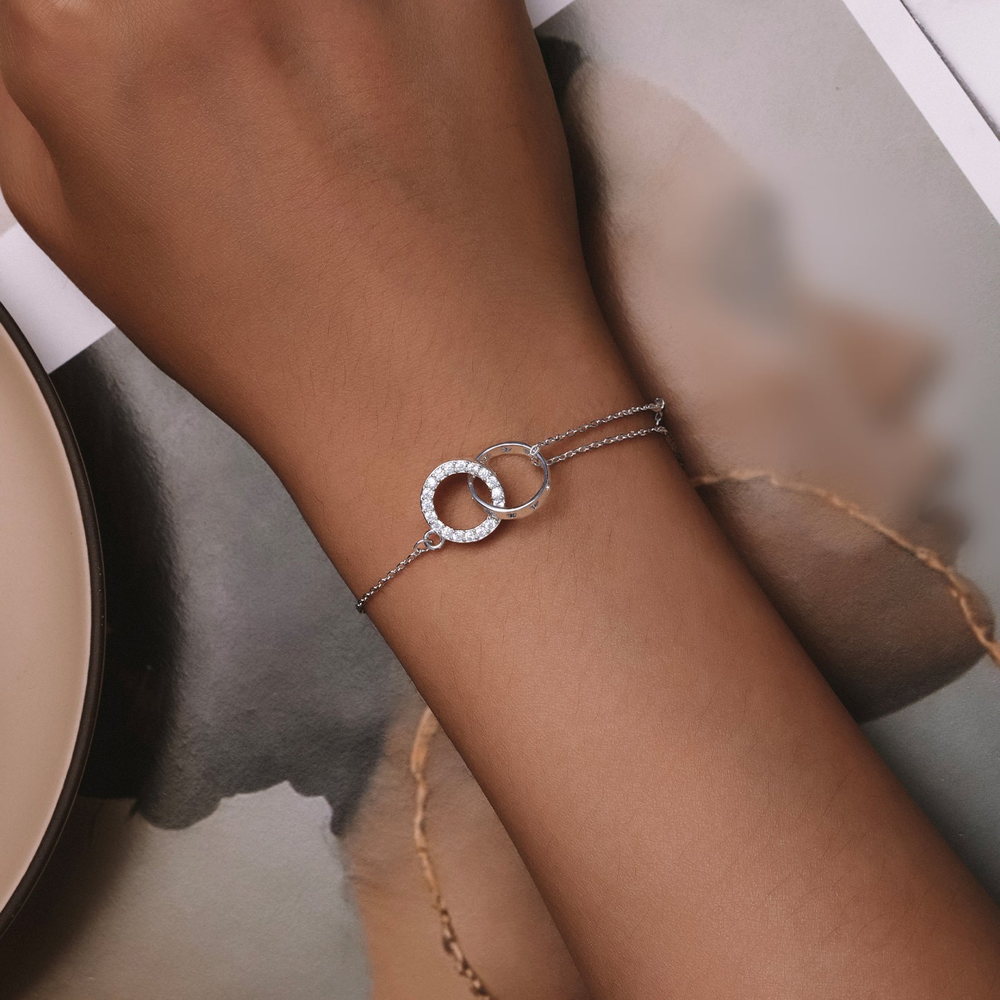 Double Ring Bracelet