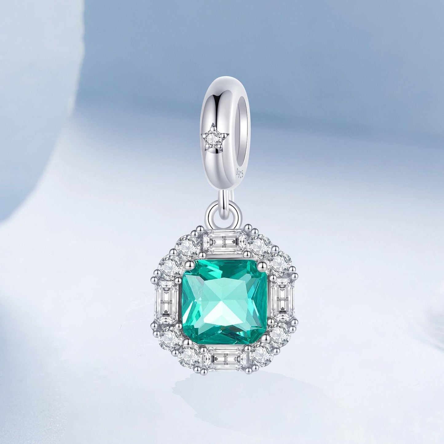 Mysterious Green Light Pendant Charm