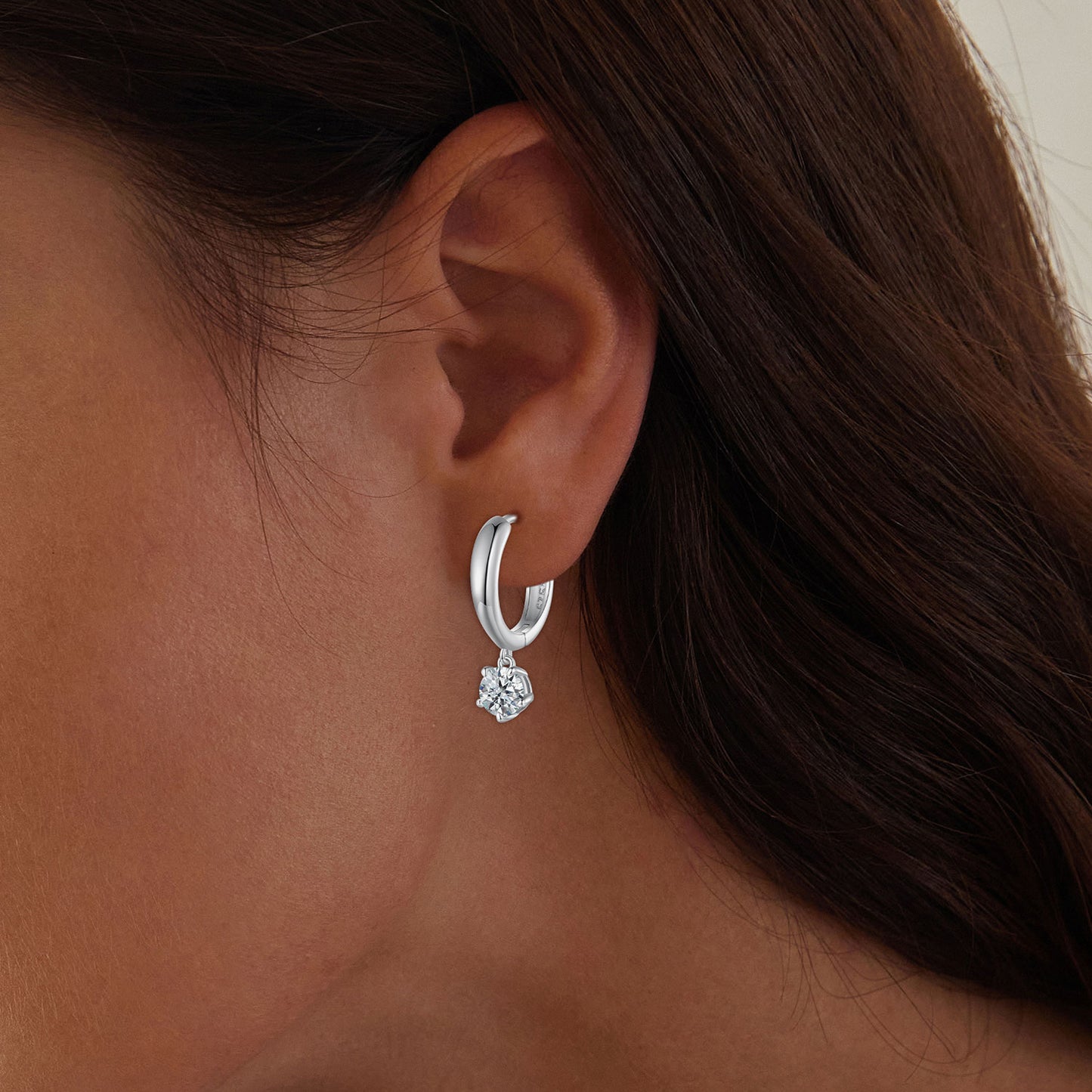 0.5ct Moissanite Ear Climbers