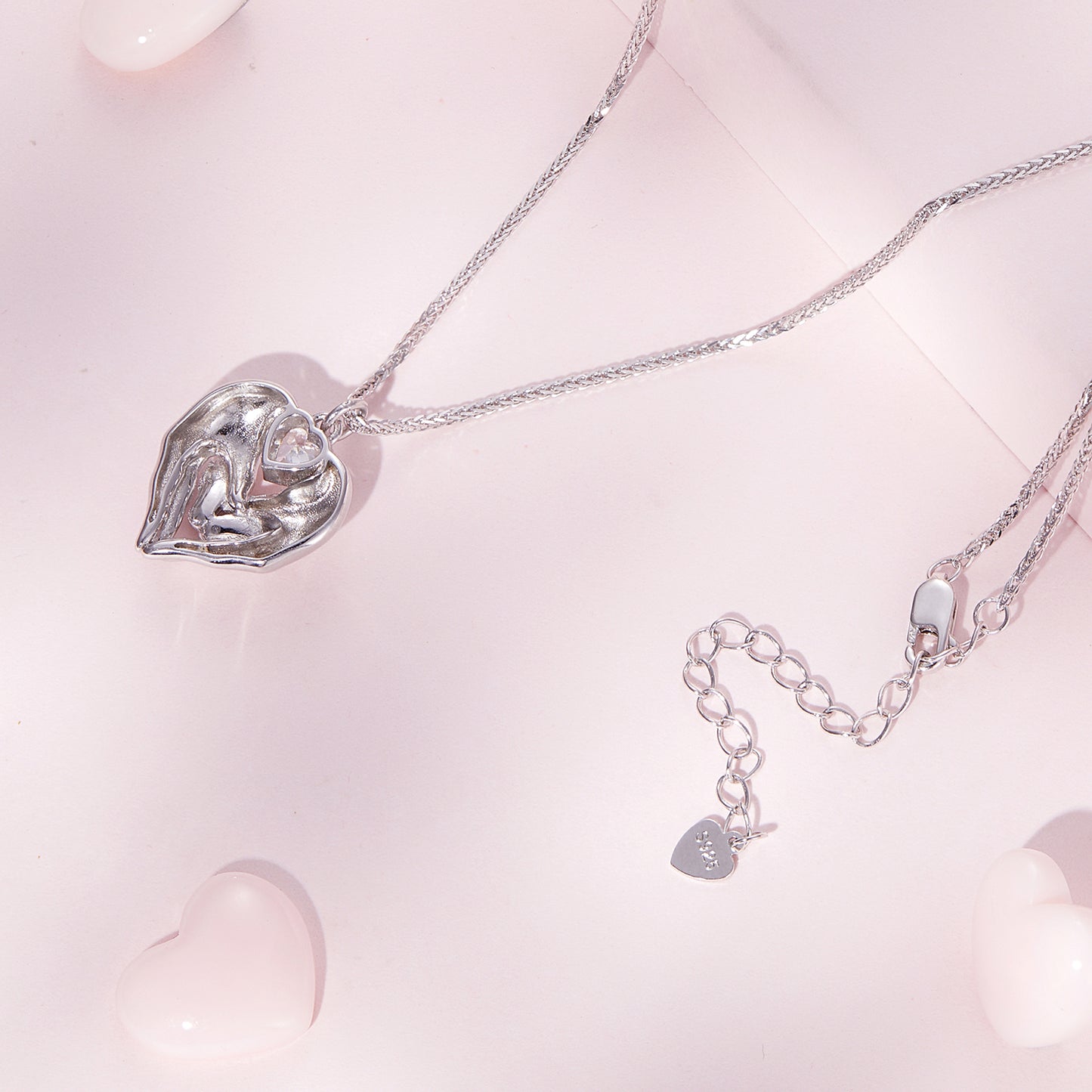 Footprint Charm Necklace
