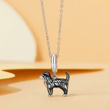 Border Collie Pendant Charm