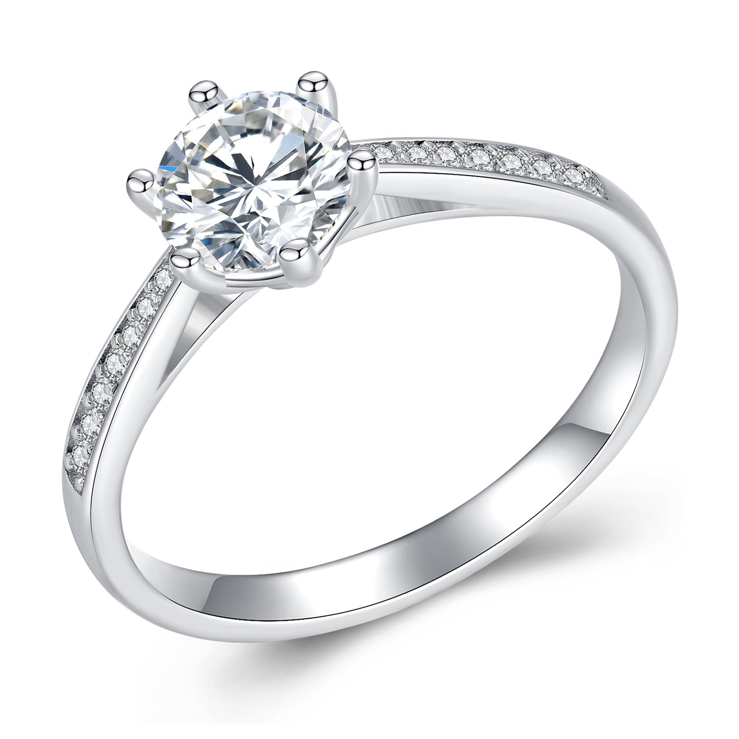 Dazzling Moissanite Ring