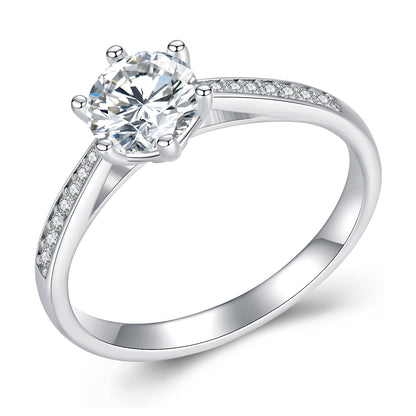 Dazzling Moissanite Ring