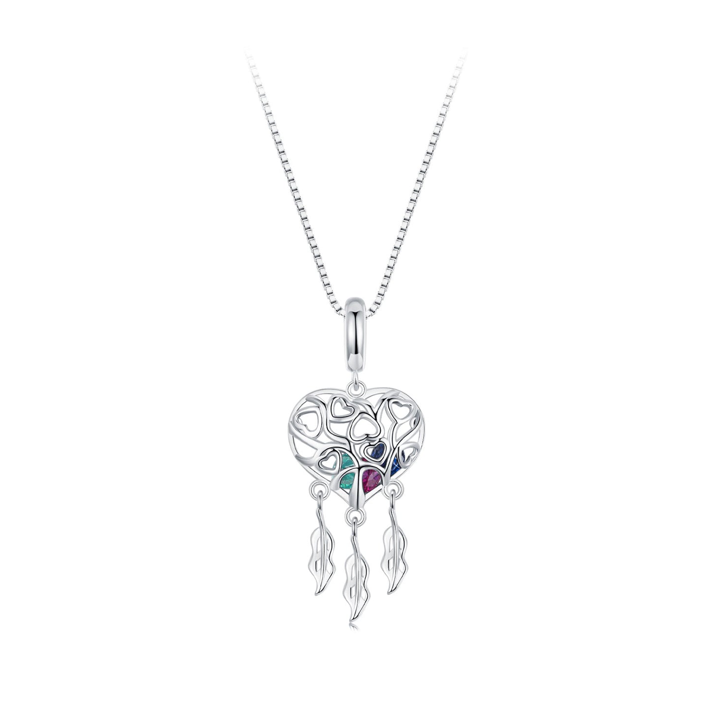 Heart and Tree of Life Necklace