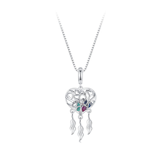 Heart and Tree of Life Necklace