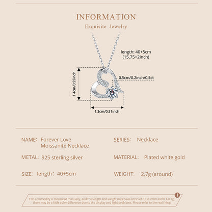 Eternal Love Moissanite Necklace