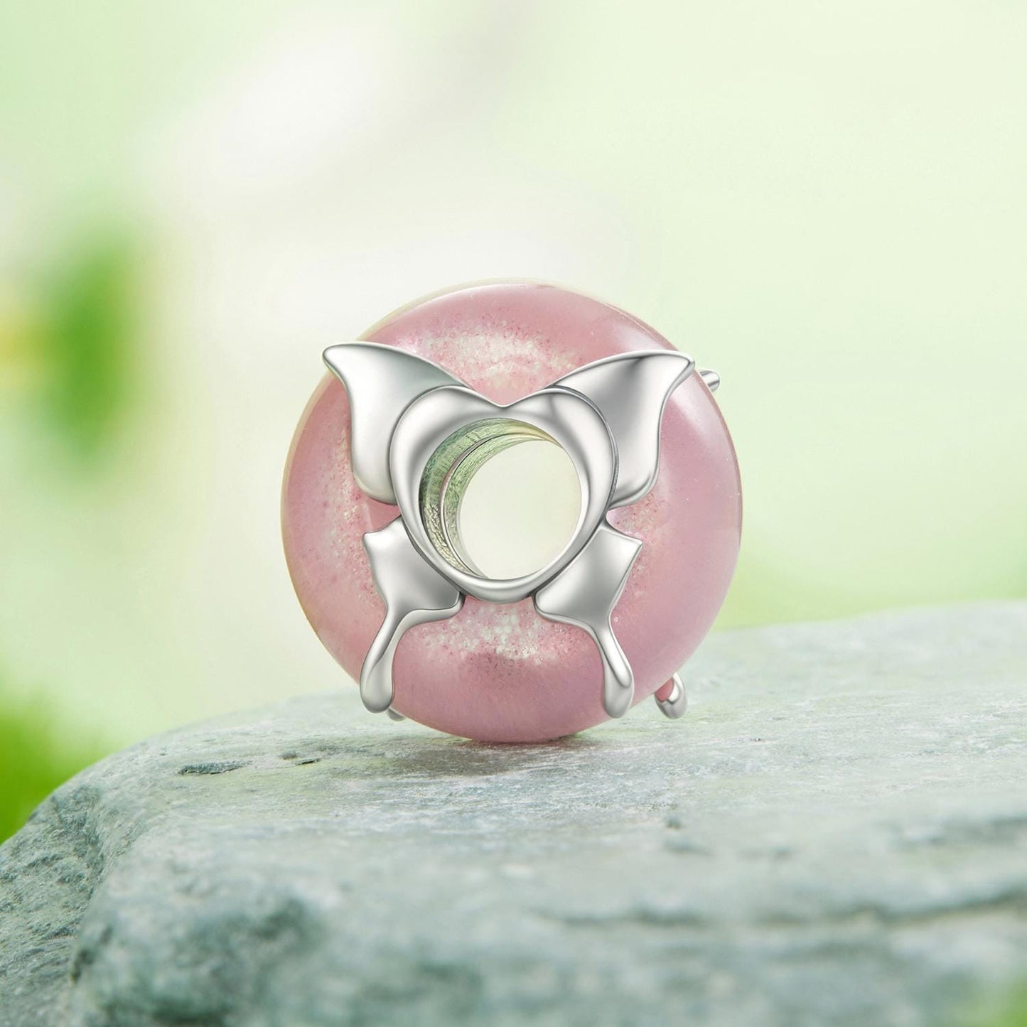 Spring Butterfly Murano Beads Charm