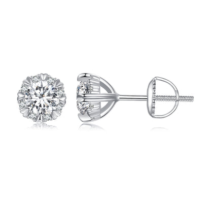 Elegant Moissanite Studs