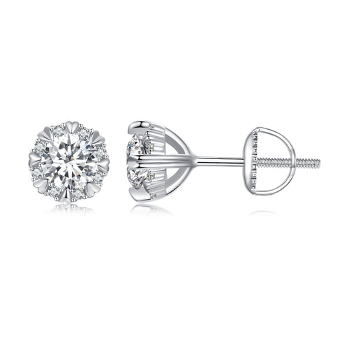 Elegant Moissanite Studs