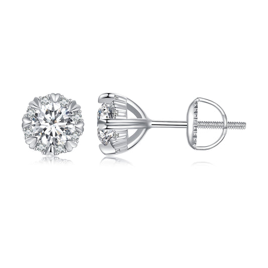 Elegant Moissanite Studs