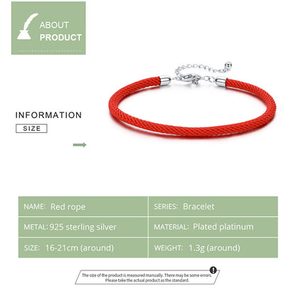 Stylish Lucky Braided Bracelet