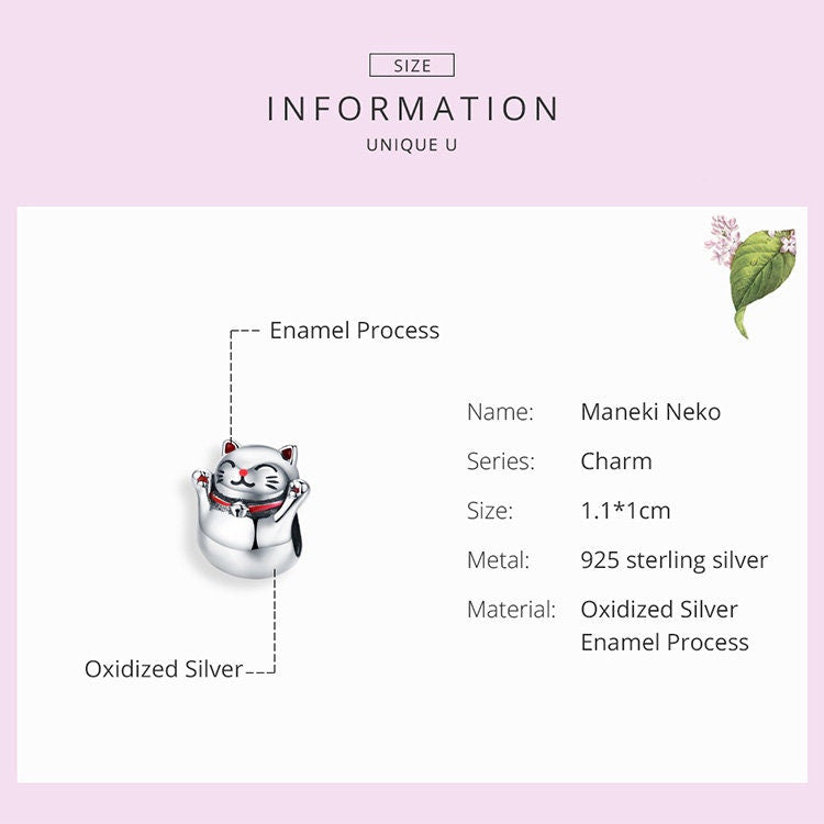 Lucky Cat Charm