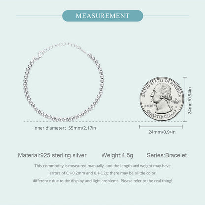 Silver Bead DIY Basic Bracelet