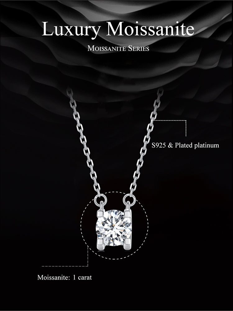 Luxurious Moissanite Necklace