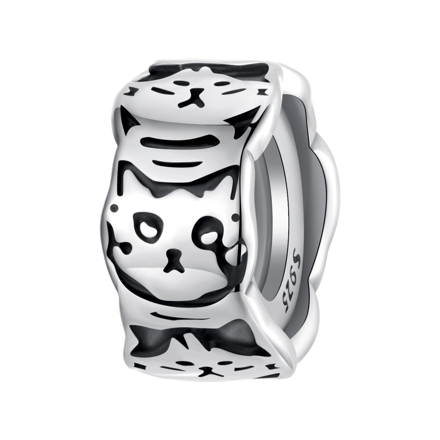 Cat Spacer Beads Charm