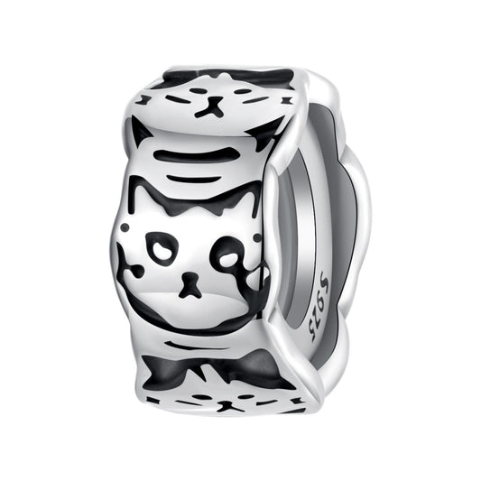 Cat Spacer Beads Charm