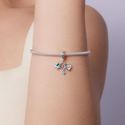 Four-leaf Clover Pendant Charm