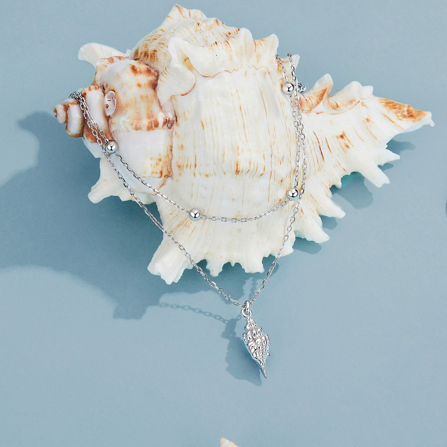 Seashell Charm Necklace