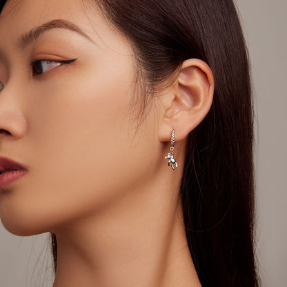 Compact Twisted Clip-On Earrings