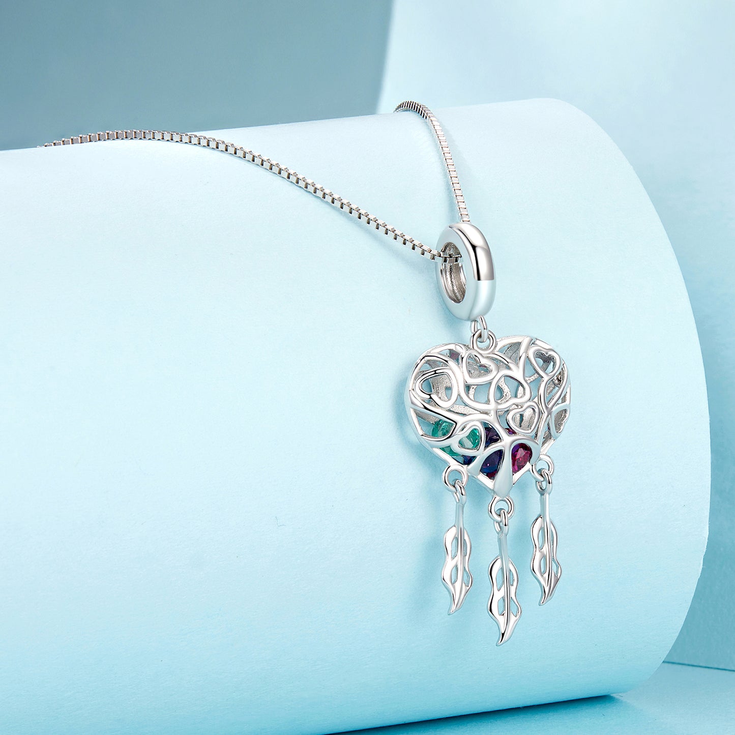 Heart and Tree of Life Necklace