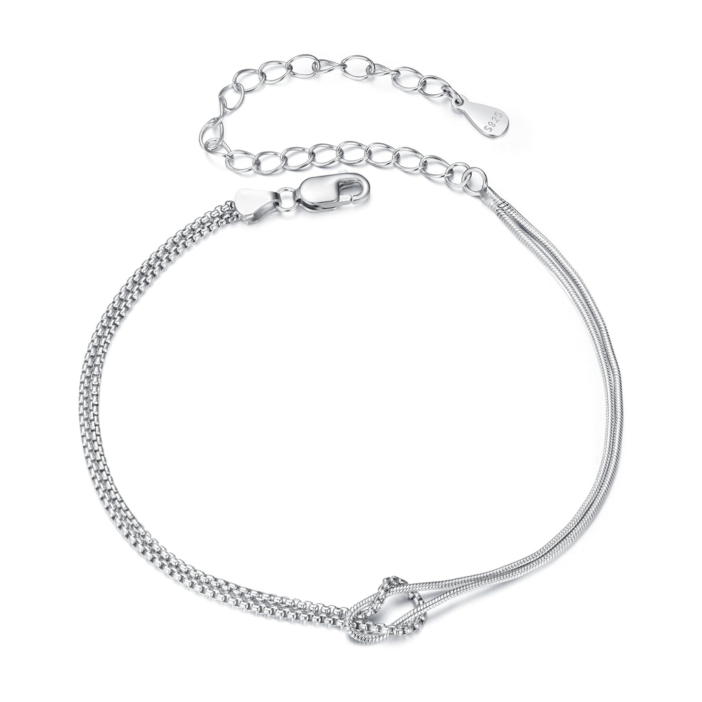 Interwoven Chain Bracelet