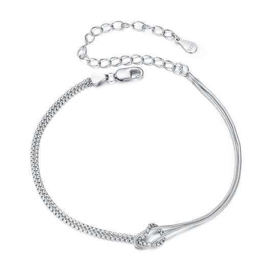 Interwoven Chain Bracelet