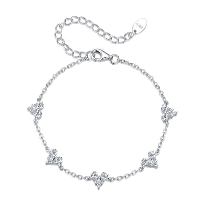 Heart Charm Bracelet