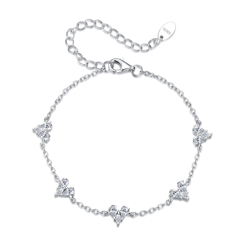 Heart Charm Bracelet