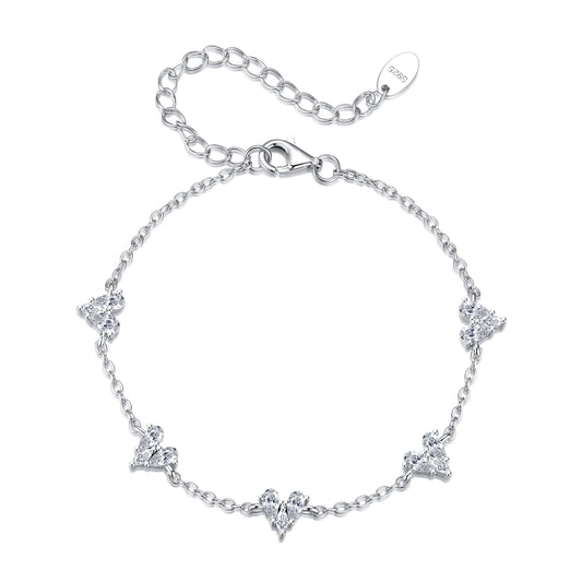 Heart Charm Bracelet