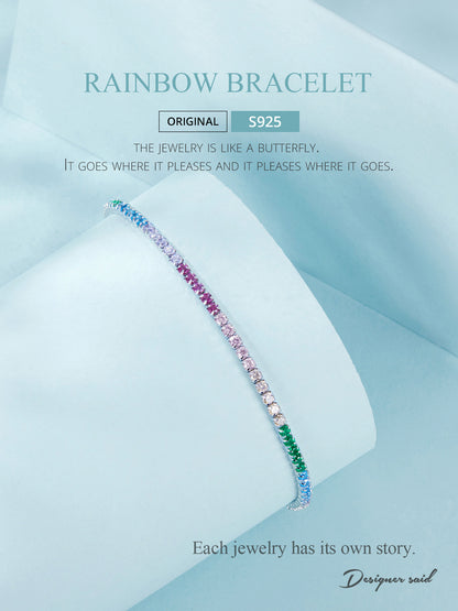 Rainbow Pattern Bracelet